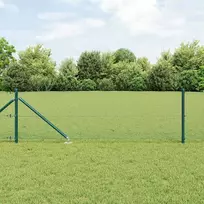 Suvirintas vielinis tvoras su smailiais galais Plienas ir PVC