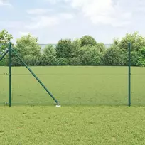 Suvirintas vielinis tvoras su smailiais galais Plienas ir PVC