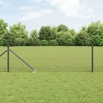 Suvirintas vielinis tvoras su smailiais galais 100 x 0,4 m