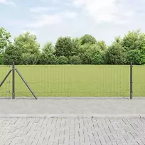 Suvirinta vielos tvora su betono baze 100 x 0,6 m (P x A)