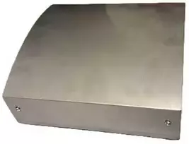 Metiksa Lauko padavimo/ištraukimo grotelės d160 sidabrinė ST160s
