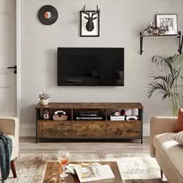 TV staliukas Pramoninio stiliaus televizoriaus spintelė su 3 stalčiais