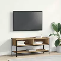 TV staliukas TV spintelių komplektas Amatininkų ąžuolas 100 x 35 x 45 cm
