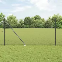 Suvirintas vielinis tvoras su smailiais galais Plienas ir PVC