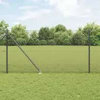Suvirintas vielinis tvoras su smailiais galais Plienas ir PVC