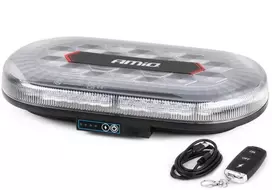 Belaidis LED šviestuvas su pulteliu R65 R10 26W 12/24V AMIO-04369