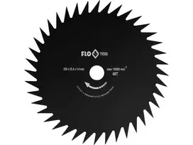 FLO Toya Sa Poland Peilis trimeriui / žoliapjovei | 40 dantukų | 250 mm / 25,4 mm (79566)