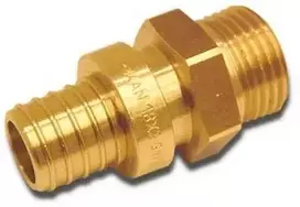 KAN-therm Jungtis PUSH 32x4,4 G1'' su jungiamąja mova, išorinis sriegis, žalvarinė - 9019.030