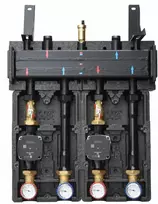 Purmo Rinkinys DX4 su pompami Grundfos UPM3S Auto 25-60