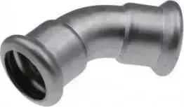 KAN-therm alkūnė 42 mm, 45 laipsnių nerūdijančio plieno (1609068082)