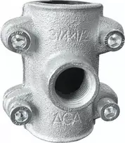 UN AGA OBD 1X1/2'' remonto spaustukas su šonine išleidimo anga (1 vnt.)