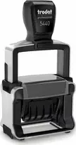 Trodat DATOS ANTSPAUDAS 5440 ISO 4 MM 49X28 MM ĮDĖKLAS