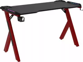 E1ce7 stalas ŽAIDIMŲ STALUS ŽAIDĖJAMS CORTEK 141 RGB VALDYMO RANKENOS