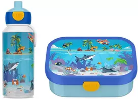 Mepal Gertuvė ir pietų dėžutė rinkinys vaikams 'Tropical Ocean'
