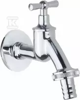 Deante IŠLEIDIMO VOŽTUVAS SU ADAPTERIU-1/2" CHR