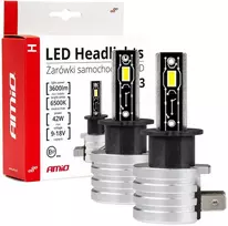 LED žibintų lemputės Series H3 AMiO-03330