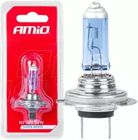 Halogeninė lemputė H7 12V 55W itin balta 1 vnt. blisterinėje pakuotėje amio-03364