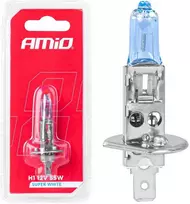 Halogeninė lemputė H1 12V 55W itin balta 1 vnt. blisterinėje pakuotėje amio-03359