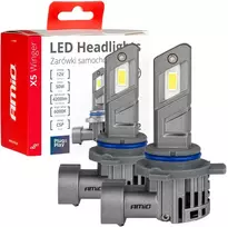 LED automobilių lemputės x5 serijos winger hir2 6000k canbus amio-03950
