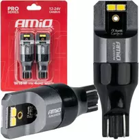 LED lemputės Canbus Pro T15 W16W 4x2016 SMD baltos 12v 24v amio-03578