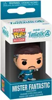 FUNKO POP! Raktų pakabutis: Marvel The Fantastic 4 - Mister Fantastic, 10 cm