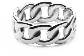 Daniel Wellington Elegant Chunky Chain Steel Ring DW0040084