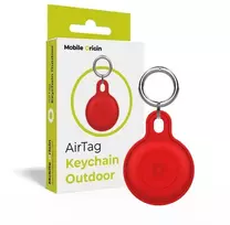 Mobile Origin „AirTag“ lauko raktų pakabukas, raudonas