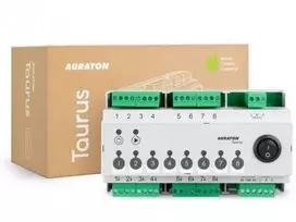 AURATON Taurus (Auraton 8D PRO) laidinė 8 zonų centralė grindų šildymo pavaroms valdyti