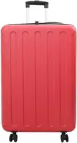 Lagaminas su užraktu Raudona 50 x 30 x 76 cm ABS plastikas
