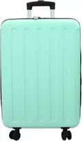 Lagaminas su užraktu Mėtų žalia 43 x 27 x 66 cm ABS plastikas