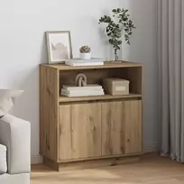 LED Bufetas Amatininkų ąžuolas 71 x 34,5 x 75 cm