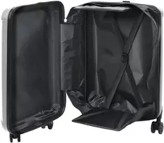 Lagaminas su užraktu Sidabro 34 x 23 x 55.5 cm ABS plastikas