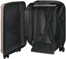 Lagaminas rožinis auksas 34 x 23 x 55.5 cm ABS plastikas