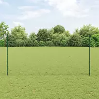Suvirinto vielos tvoros 100 x 1,6 m (P x A) PVC dengtas plienas