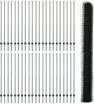 Suvirinto vielos tvoros 100 x 1,6 m (P x A) PVC dengtas plienas
