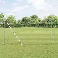 Tvora su stulpais Sidabro 1,6 x 10 m Plienas