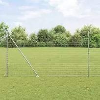 Tvora su stulpais Sidabro 1,5 x 10 m Plienas