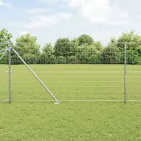 Tvora su stulpais Sidabro 1,2 x 10 m Plienas