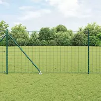 Tvora su stulpais Žalia 1 x 10 m Plienas