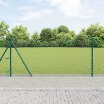 Tvorelės stulpas Žalia 1 x 25 m (60 x 60 mm tinklas) Plienas