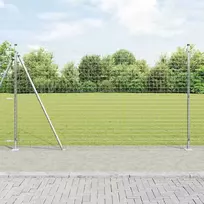 Tvora su stulpais Sidabro 1,4 x 10 m Plienas