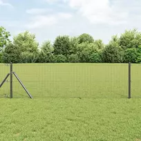 Tvorelės stulpas Plienas ir PVC Pilka