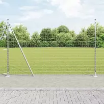 Tvora su stulpais Sidabro 1,4 x 10 m Plienas