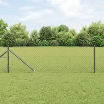 Tvorelės stulpas Pilka 10 x 0,6 m (40 x 40 mm tinklelis)
