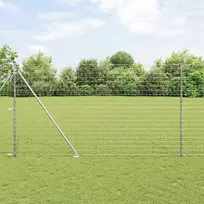 Tvora su stulpais Sidabro 1,6 x 10 m Plienas