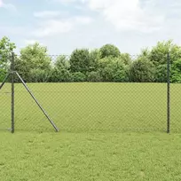 Grandinės tvoros tvirtinimas 10 x 1,4 m PVC dengtas plienas