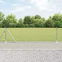 Tvorelės stulpas Sidabro 10 x 0,4 m (40 x 40 mm tinklas)