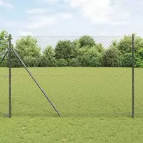 Grandinės tvoros tvirtinimas 10 x 1,6 m PVC dengtas plienas