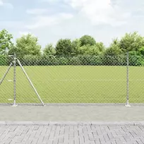 Tvorelės stulpas Sidabro 10 x 0,8 m (40 x 40 mm tinklas)