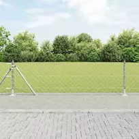 Tvorelės stulpas Sidabro 10 x 0,6 m (60 x 60 mm tinklelis)